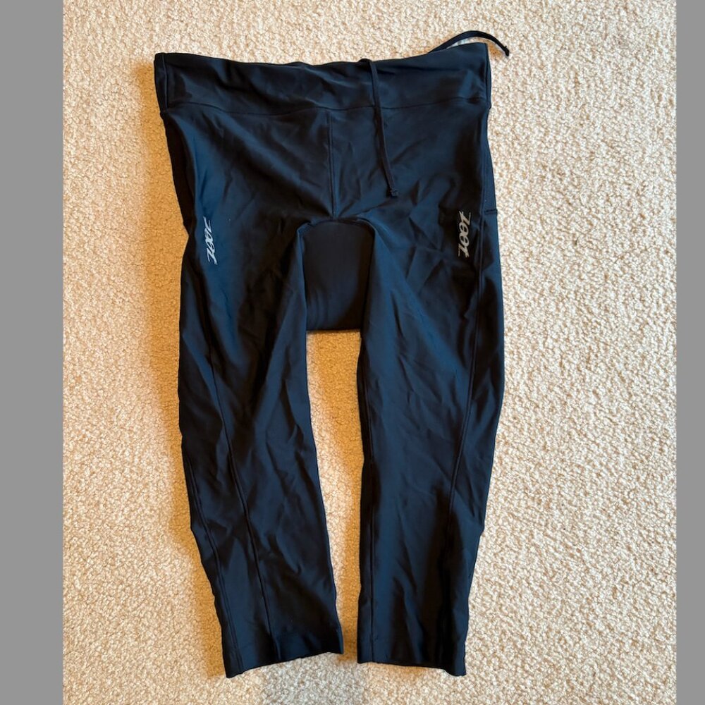 Zoot Padded Cycling Cropped Leggings Large